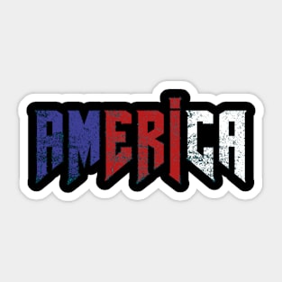 America Style Sticker